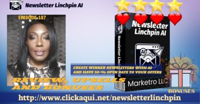 Newsletter Linchpin AI Review. How to create a newsletter using a.i. chatgpt